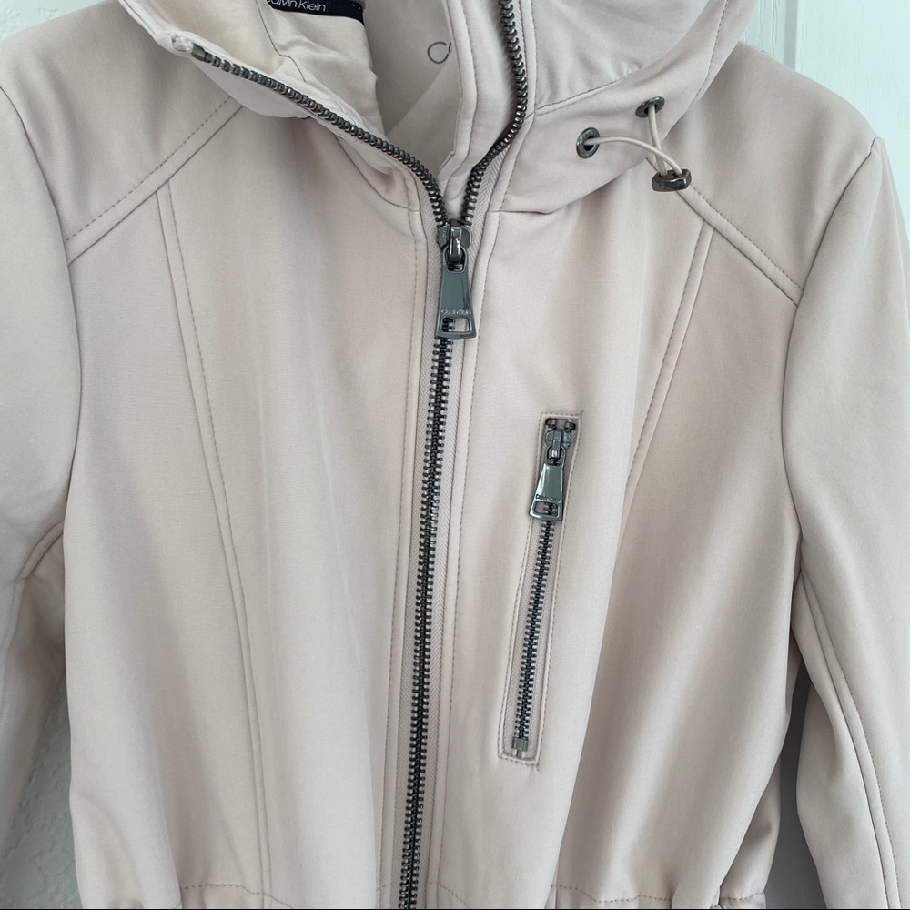 Calvin Klein Light Pink Utility Jacket - Picture 9 of 14